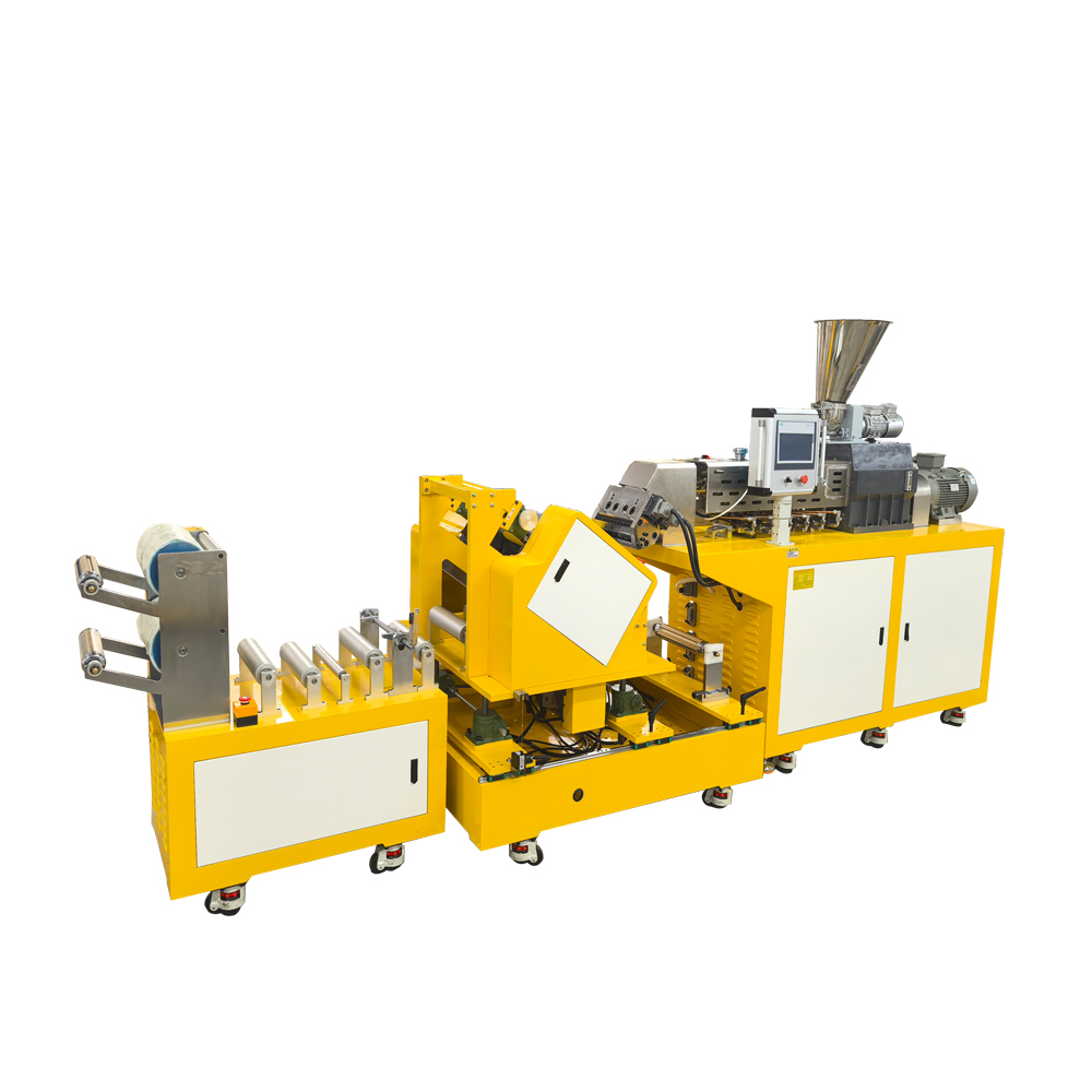 平行異向雙螺桿擠出流延機